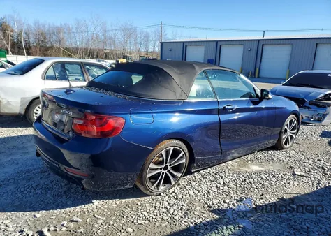 2017 BMW 230Xi из США, поврежденный, VIN WBA2M9C35HV717660